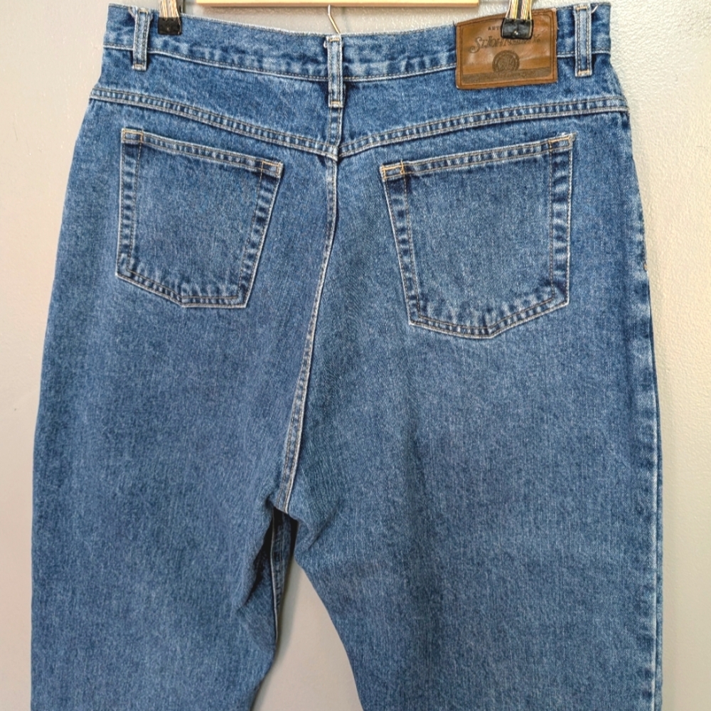 Vintage St. John's Bay Relaxed Fit cotton mom jeans w slight taper leg. Sz 16 - Picture 3 of 14